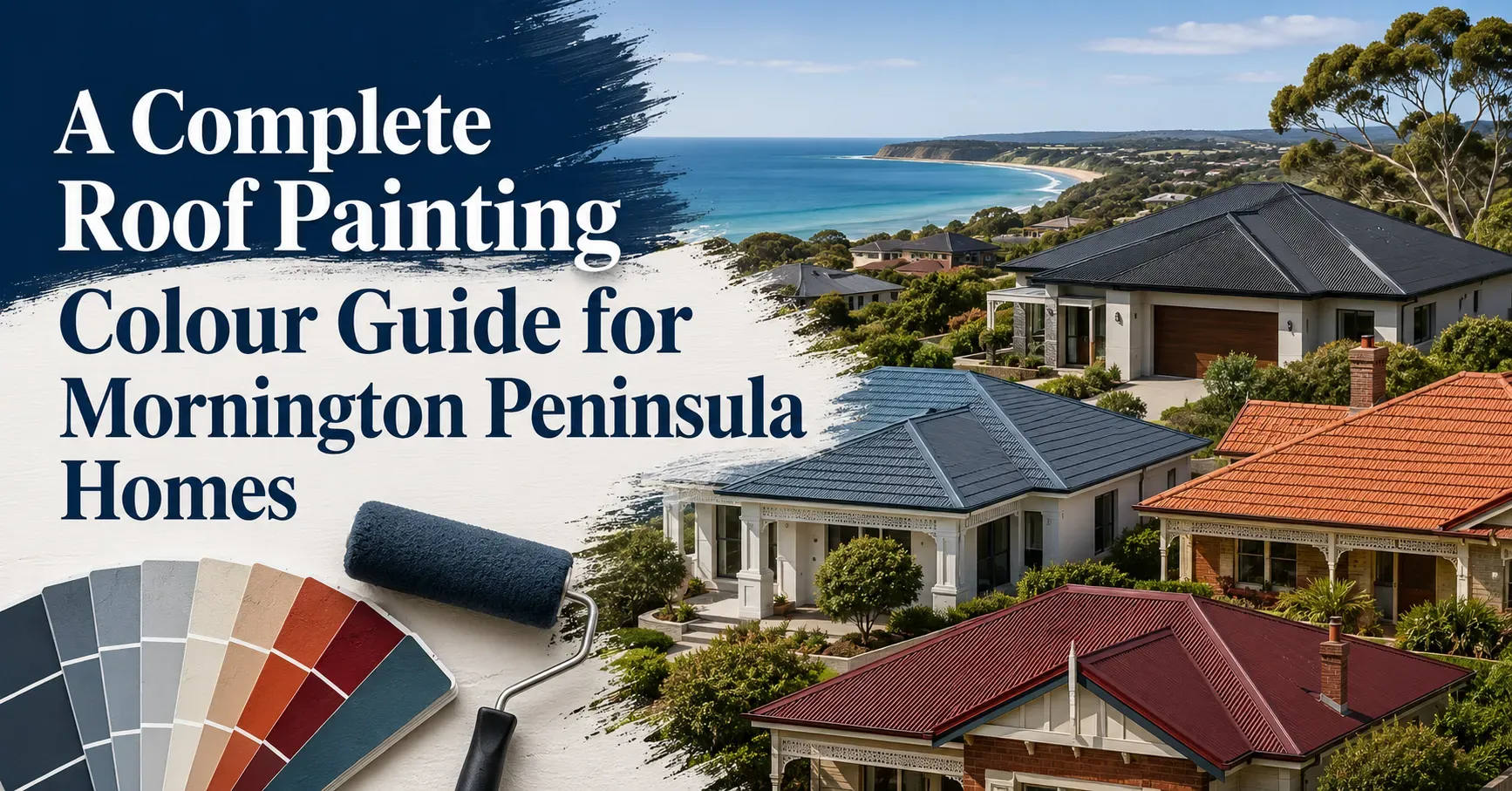 A Complete Roof Painting Colour Guide for Mornington Peninsula Homes
