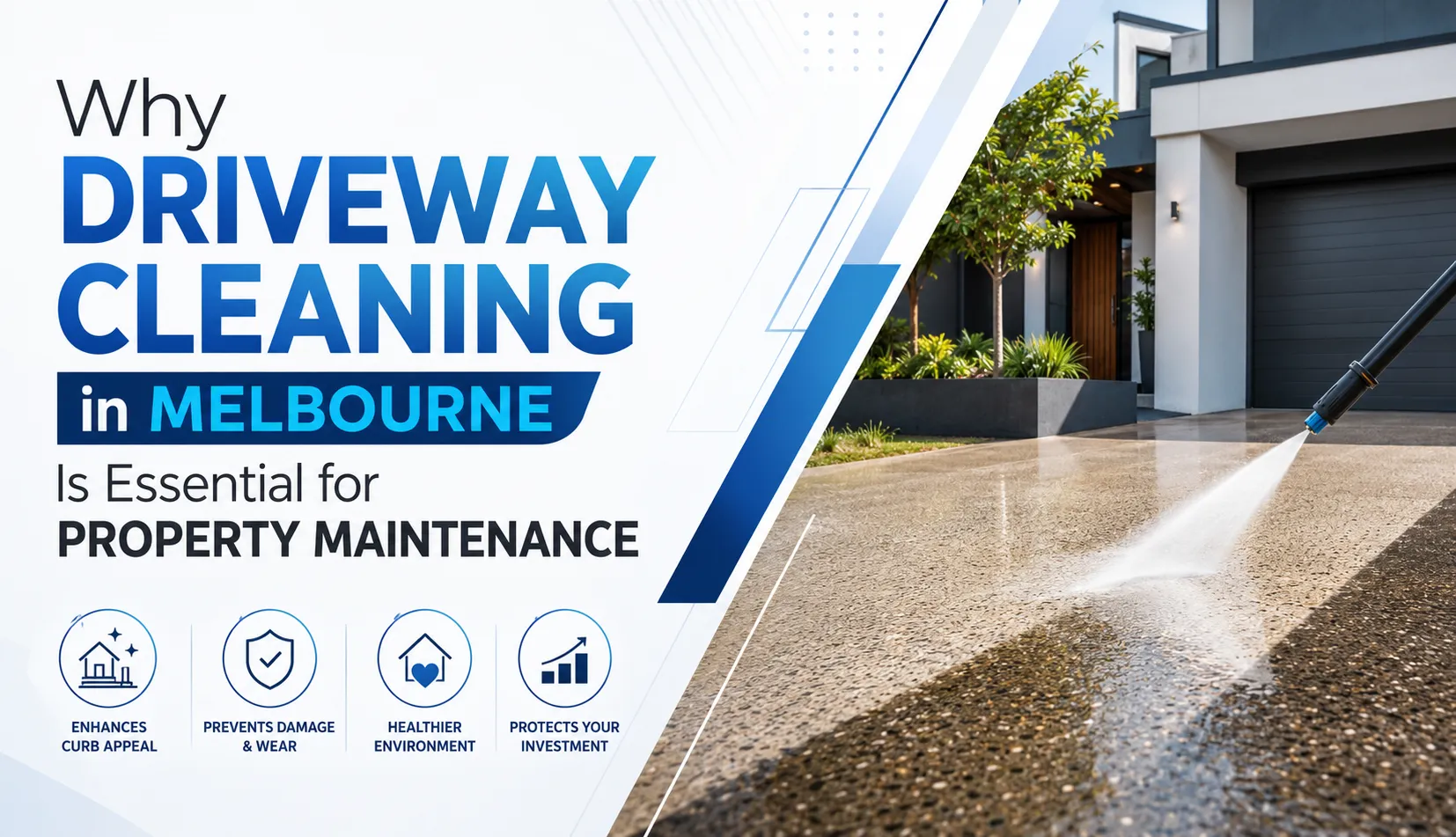 Why Driveway Cleaning in Melbourne Is Essential for Property Maintenance
