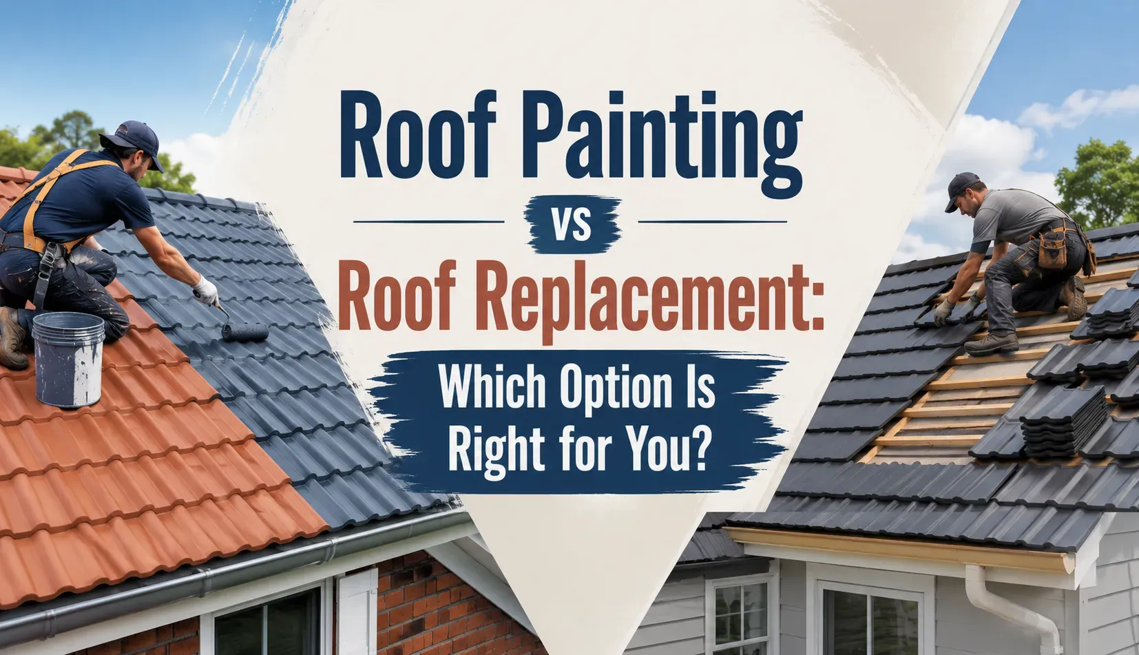Roof Painting vs Roof Replacement: Which Option Is Right for You?